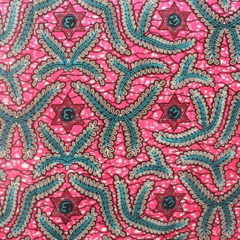 Pink African Print