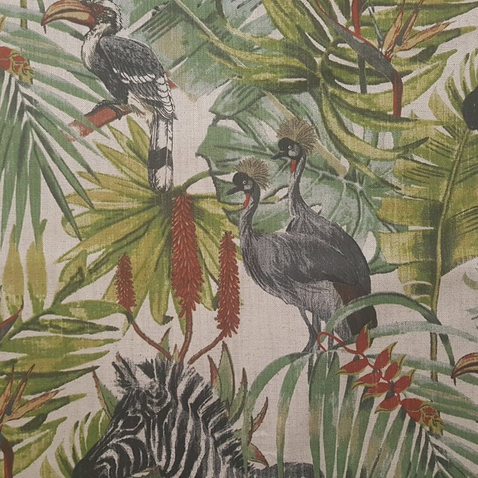 Tropical Animals fabric