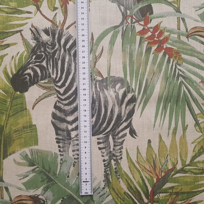 Zebra print fabric